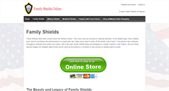 Desktop Screenshot of familyshieldsonline.com